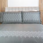 Set de duvet Macadamia «Gris oscuro»